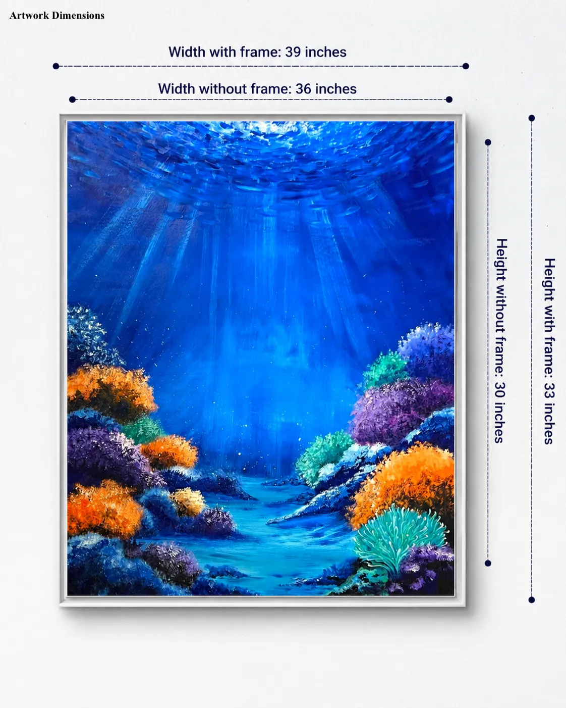 Realm of the Silent Blue artwork view 2