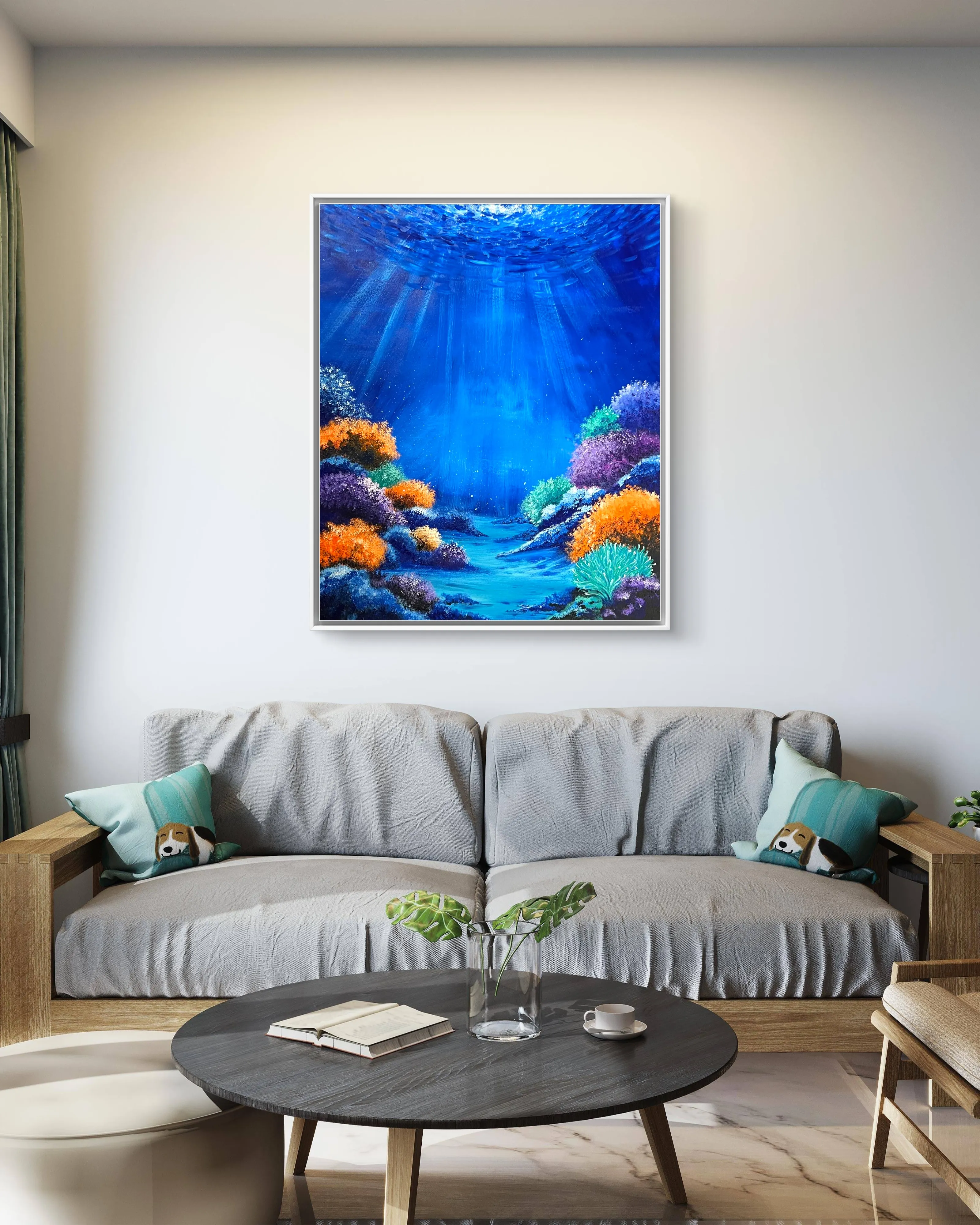 Realm of the Silent Blue artwork view 4